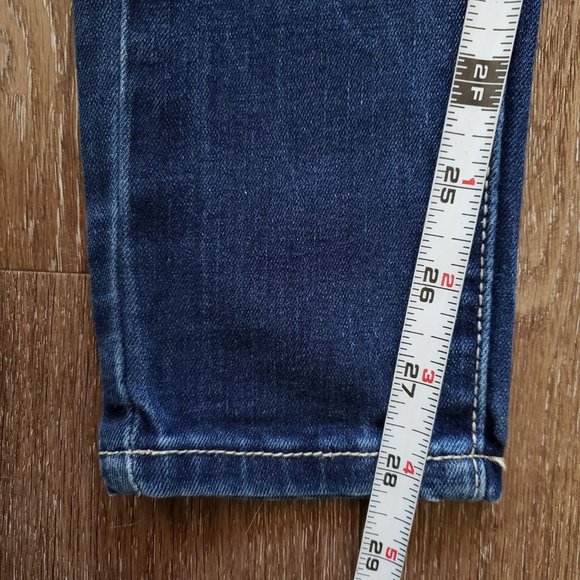 Levi’s Denim Jean Legging Jeggings Med Wash Skinny Stretchy, 23" waist - Picture 11 of 15